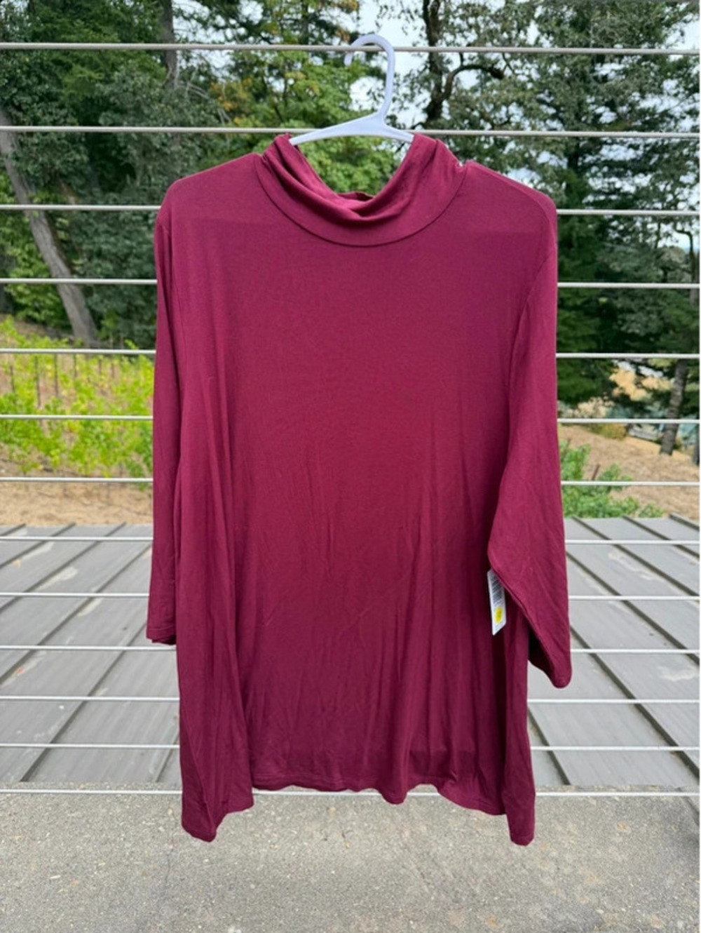 NWT Torrid Super Soft swing turtleneck tunic top size 3